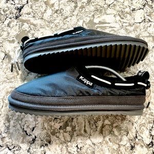 NWOT Kappa Black Mule Slip On Shoes